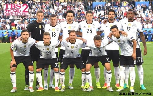 ワールドカップドイツ代表の強さが光る！